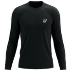 Compressport - Performance L/S T-Shirt - Laufshirt Gr S schwarz