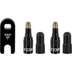 Topeak TurboFlow Valve Adapter  Fahrradzubehör schwarz Größe ONE SIZE