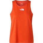 The North Face Lightbright Graphic Top Damen  Tanktops rot Größe L Trailrunnin