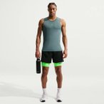 NIKE Herren Tight M NP DF LONG SHORT, Größe M in Grün