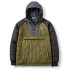 Passenger - Oceanic Recycled Insulated 1/2 Zip Jacket - Freizeitjacke Gr S oliv