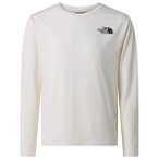 The North Face - Teen's 24/7 L/S Tee - Laufshirt Gr S grau/weiß
