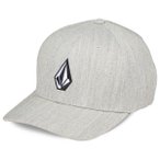 Volcom - Full Stone Heather Flexfit Hat - Cap Gr S/M grau