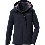KILLTEC Kinder Funktionsjacke KOS 121 GRLS JCKT, Größe 128 in Schwarz
