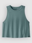 Patagonia Cap Cool Trail Cropped Tank Top blue sage Gr. L