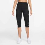 NIKE Damen Tights lang Da W NK DF ONE HR CAPRI USEAM, Größe S in Schwarz