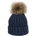 P.A.C. Damen PAC SMU Mary PomPom Recycled B, Größe ONE SIZE in Blau