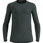 ODLO Herren Langarm Shirt BL TOP crew neck l/s ACTIVE WARM ECO, Größe S in Gra