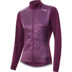 LÖFFLER Damen Funktionsjacke W BIKE LIGHT HYBRIDJACKET, Größe 42 in Rot
