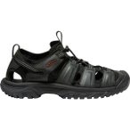 KEEN Herren Trekkingsandale TARGHEE III SANDAL M-GREY/BLACK, Größe 42 in Grau