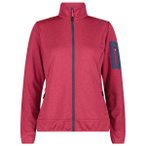 CMP - Women's Jacket Jacquard Double Knitted - Fleecejacke Gr 34 rot