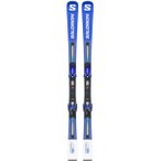 SALOMON Herren Racing Ski X S/RACE SL 12 + X12 TL GW, Größe 155 in Blau