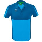 ERIMA Herren Six Wings Poloshirt, Größe 3XL in Blau