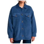 Billabong - Women's Coastal Waves - Fleecejacke Gr XS blau