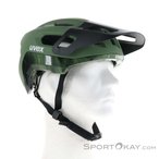 Uvex React MIPS MTB Helm-Oliv-Dunkelgrün-59-61