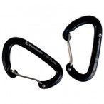Ticket to the Moon - Pair of Aluminium AL-7075 High Strength Carabiners - Hänge