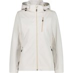 CMP Zip   Damen  Softshelljacke weiss Größe L Trekking  Windabweisend Wasserab