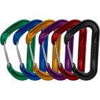 DMM Aether Colour Wire Karabiner 6er Pack (Größe One Size, mehrfarbig)
