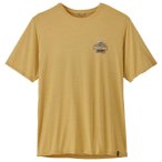 Patagonia - Cap Cool Daily Shirt Great Waves - Funktionsshirt Gr S beige