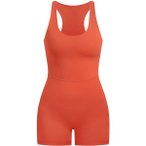 SMILODOX Jumpsuit Aleyna, Größe XS in Orange
