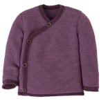 disana - Kid's Melange-Jacke - Merinojacke Gr 98/104 lila