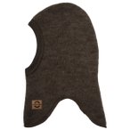 Mikk-Line - Kid's Wool Fullface - Cap Gr 37-40 cm schwarz/braun
