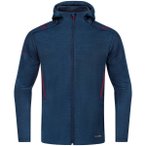 JAKO Herren Freizeitjacke Challenge mit Kapuze, Größe M in Blau