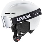 Uvex Viti Set Skihelm Kinder  Skihelme weiss Größe 51-55CM Freeride | Skifahre
