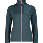 CMP Kildar  Damen  Fleecejacke gruen Größe XL Trekking  Elastisch Merinowolle