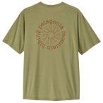 Patagonia - Cap Cool Daily Shirt Spoke Stencil - Funktionsshirt Gr S oliv