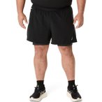 ASICS Herren Shorts ROAD 2N1 5IN SHORT, Größe M in Braun