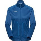 Mammut Crag Ml  Damen  Fleecejacke blau Größe S Trekking  Atmungsaktiv