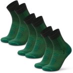 DANISH ENDURANCE Socken Light Hiking Crew, Größe 39/42 in Grün