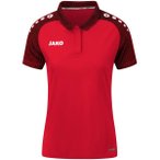 JAKO Damen Polo Polo Performance, Größe 34 in Rot