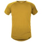 Grüezi Bag - Woodwool T-Shirt Mr. Pike - Merinoshirt Gr S gelb