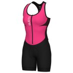 Alé - Women's Color Block Sleeveless Unitard - Radeinteiler Gr XS schwarz