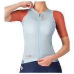 Castelli - Women's Corretto Jersey - Radtrikot Gr L grau