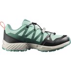 Salomon Outscape WP  Kinder  Zustiegsschuhe gruen Größe 31 Trekking Wasserdich