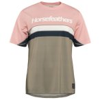 Horsefeathers - Women's Quantum Bike Jersey - Radtrikot Gr L bunt