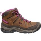 KEEN Damen Trekkingstiefel CIRCADIA MID WP W-SYRUP/BOYSENBERRY, Größe 40 ½ in