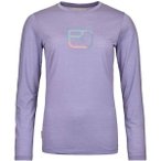 ORTOVOX Damen Shirt 150 COOL MTN SILHOUETTE LS W, Größe L in Lila