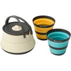 Sea to Summit Frontier Ul Collapsible Kettle Cook 2P Set  Camping Kochgeschirr m