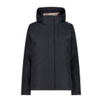 CMP Damen Jacken/Anoraks lg.Arm Da WOMAN JACKET ZIP HOOD DETACHBLE INN.JACKET, G