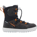 LOWA Kinder Freizeitschuhe RAIK 2 GTX HI JR, Größe 40 in Schwarz