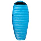 Western Mountaineering - Cloudlite - Daunenschlafsack Gr 200 cm Zip: Left Skyblu