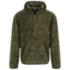 Sherpa - Uddesya Eco 1/4 Zip Hoodie - Fleecepullover Gr S oliv