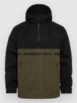 Horsefeathers Gordie Anorak black / olive night Gr. M