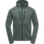 JACK WOLFSKIN Herren Unterjacke ALPGRAT PRO INS FZ M, Größe XL in Grün