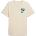 PUMA Herren Shirt GRAPHIC Varsity Tee, Größe XL in Pink