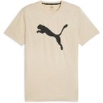 PUMA Herren Shirt TRAIN FAV HEATHER CAT TEE, Größe XXL in Braun